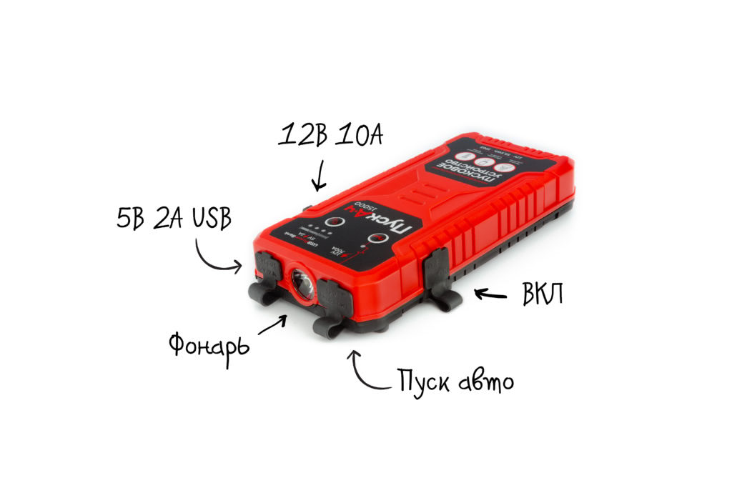 Конденсаторный пускач для автомобиля